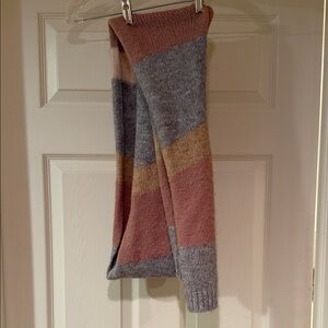 Free People Carina Swirl Scarf, acrylic polyester, nylon wool & spandex 10’x6”